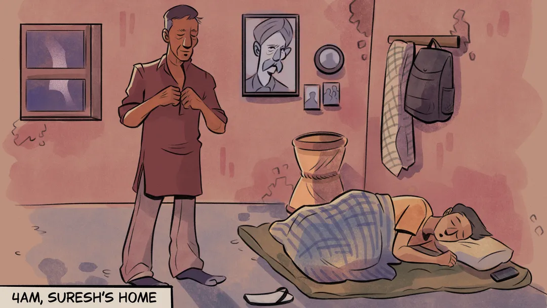 Suresh waking at 4am