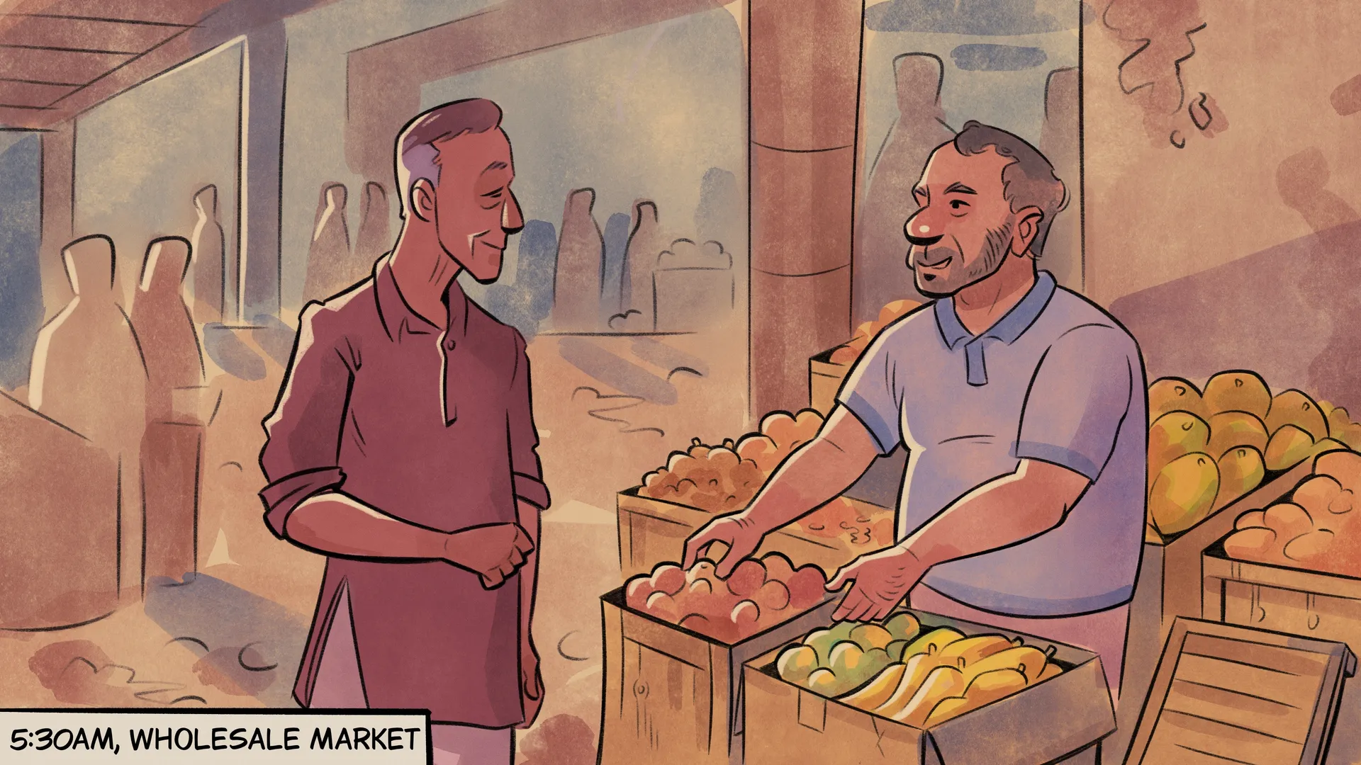 Suresh and supplier